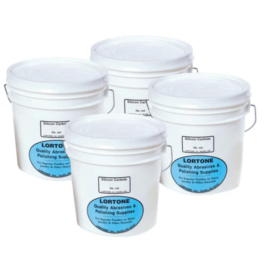 Lortone 5 Pound Grit & Polish Kit